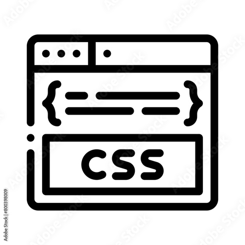 css line icon