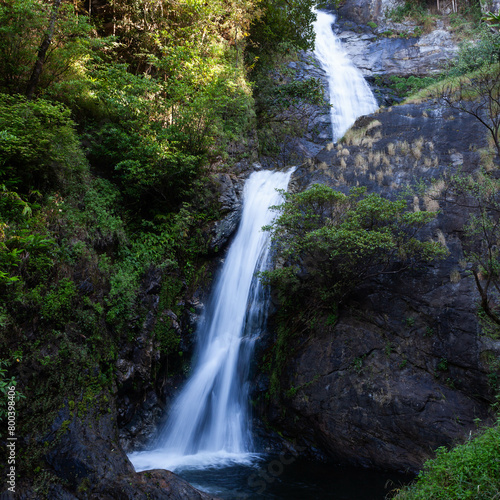 Mae Pan Waterfall. Doi Inthanon National Park. Nature of North Thailand.