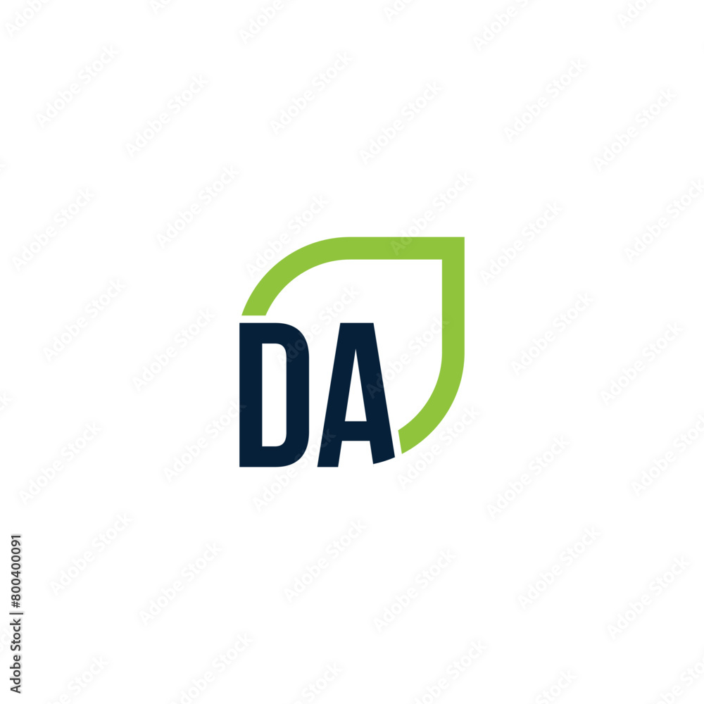 Initial DA logo grows vector, develops, natural, organic, simple, financial logo suitable for your company. Initial DA logo grows vector, develops, natural, organic, simple, financial logo suitable for your company.