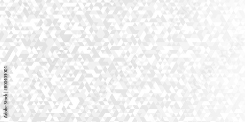 Vector geometric seamless technology gray and white triangle background. Abstract digital grid light pattern white Polygon Mosaic triangle Background, business and corporate background. © MdLothfor