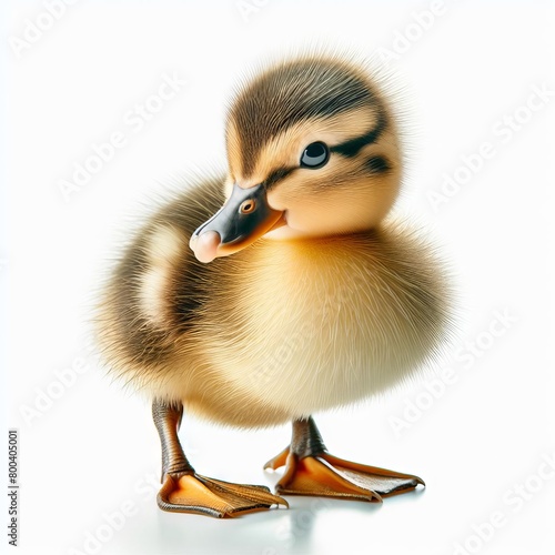 duck isolated on white