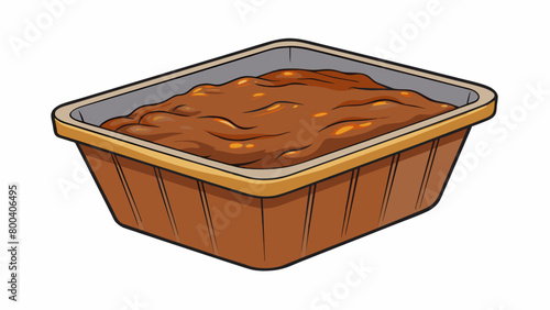 A thick viscous liquid stored in a plastic tub with a dark amber hue. Its texture is sticky and takes longer to be absorbed into the skin when. Cartoon Vector.