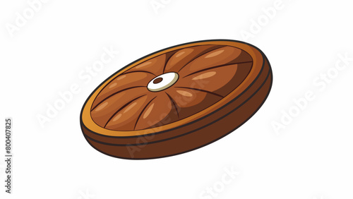 Round flat seeds with a smooth dark outer shell and a small white center. They have a slightly crunchy texture and are about 1 millimeter in diameter.. Cartoon Vector.