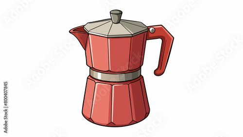 Portable coffee percolator This compact and rustresistant percolator is a musthave for camping coffee lovers. It is made of stainless steel and has a. Cartoon Vector.