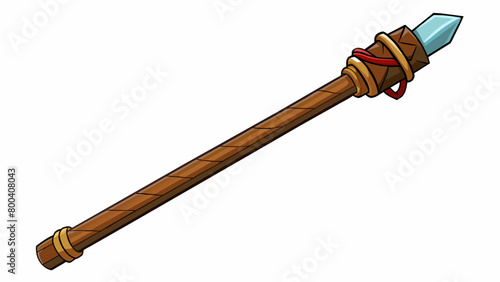 The driver was a sy wooden stick with a metal tip at one end and a thick leather s at the other. It had been passed down for generations and bore the. Cartoon Vector.