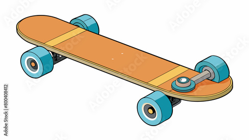 The wheels of a skateboard are small and made of hard durable material such as polyurethane. They range in size from 5060mm in diameter and have. Cartoon Vector.