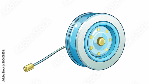 The Yoyo is made of clear acrylic allowing you to see the inner workings as it spins. It has shiny metallic bearings and a long stretchy string that. Cartoon Vector.