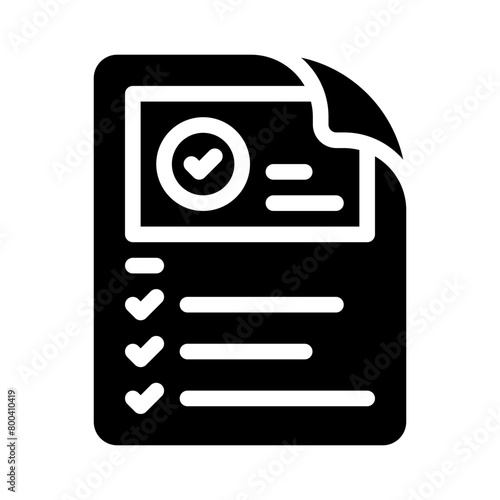 task glyph icon