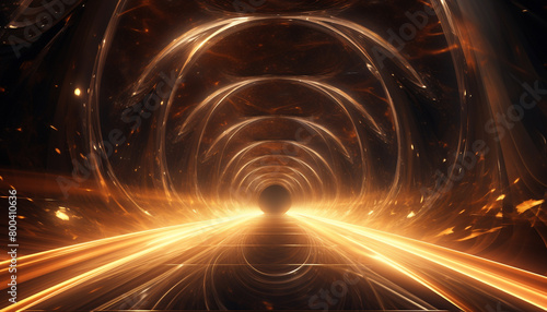 digital background in the form of a shape-changing