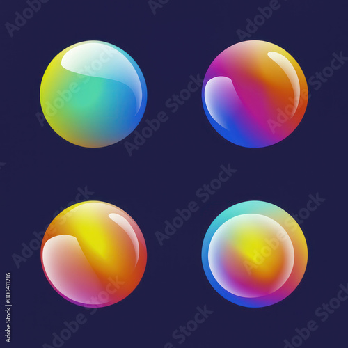 Abstract color gradient fluidity background design