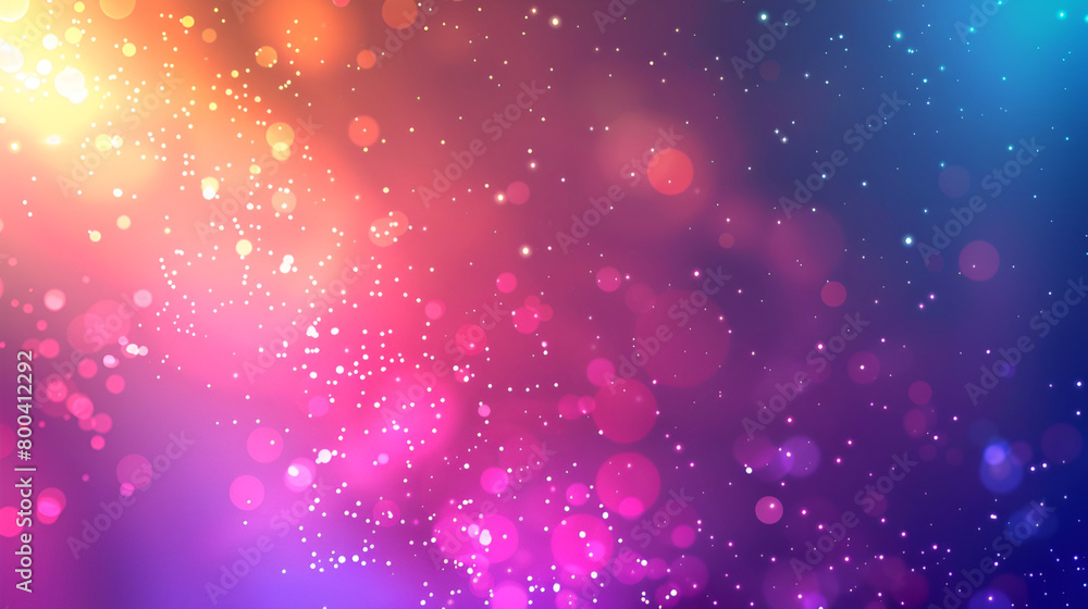 Abstract dark blue gradient pink purple background texture with glitter defocused sparkle bokeh circles and glowing circular lights,Abstract violet purple glitter lights defocused bokeh background