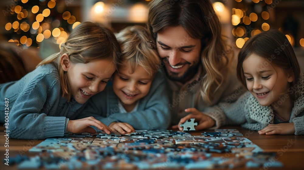 Family Unity: Completing the Puzzle Together, generative ai Family Unity: Completing the Puzzle Together, generative ai