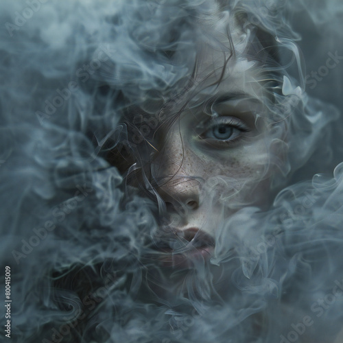 Woman In Smoke  © yigit