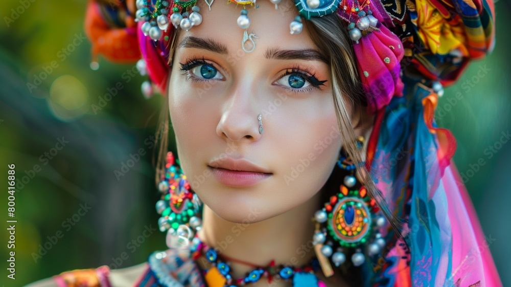 woman in traditional costume woman in traditional costume