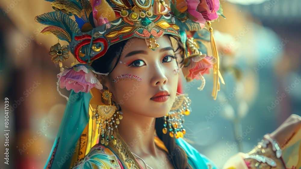 woman in traditional costume woman in traditional costume