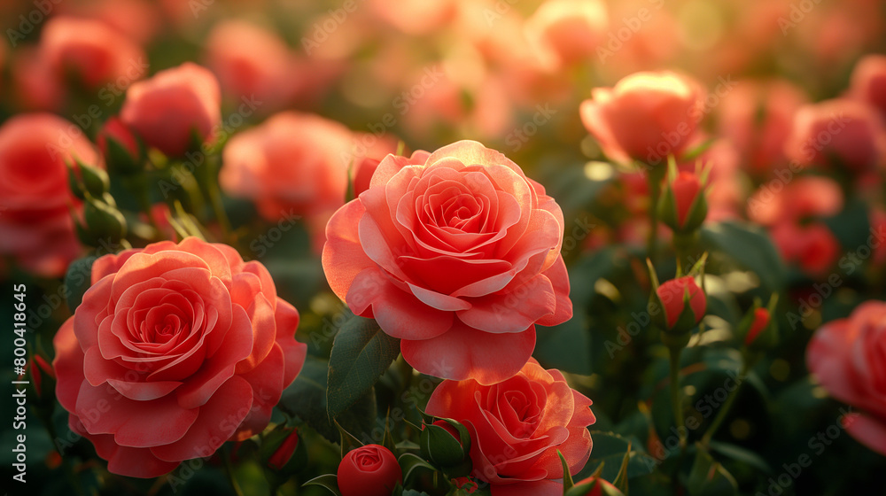 Naklejka premium rose, bouquet, flower