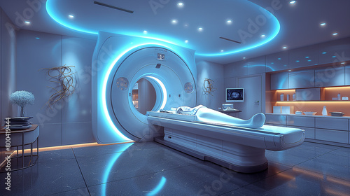 Magnetic resonance imaging photo