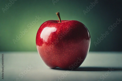 red apple