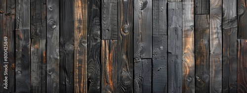 Close-up of textured wooden planks with warm tones and natural patterns.