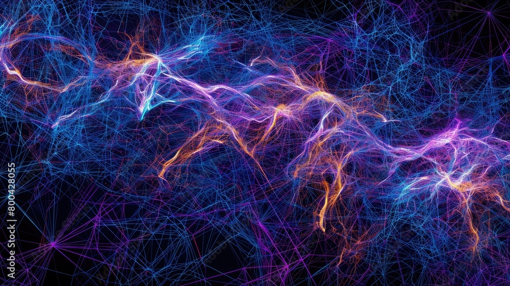 Abstract data streams on blockchain canvas