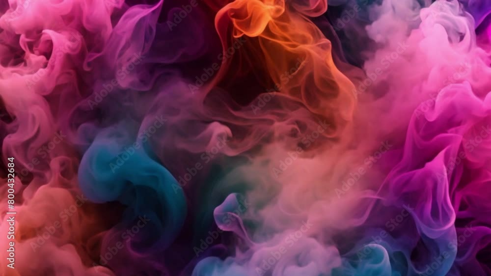 colorful smoke in abstract shapes colorful smoke in abstract shapes