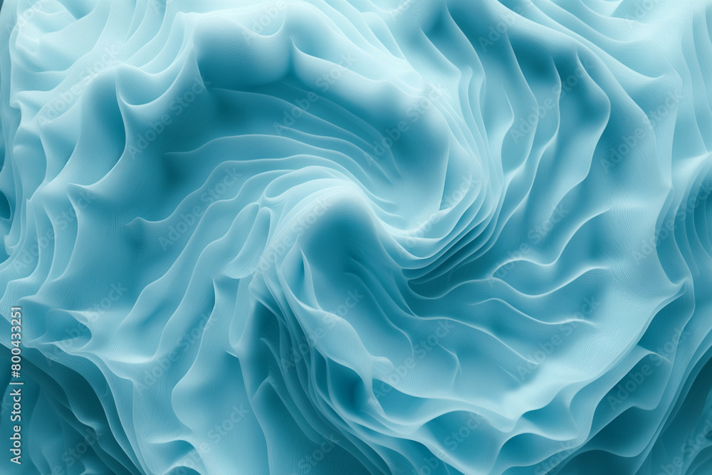 Aqua Marine Paper Waves Texture Aqua Marine Paper Waves Texture