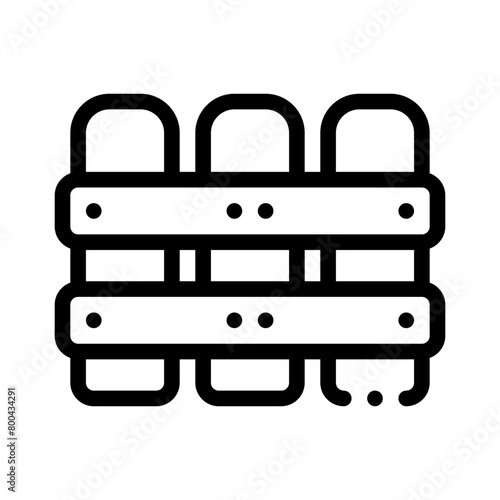 fence line icon
