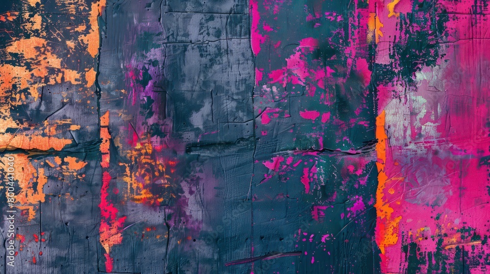 abstract grunge psychedelic illustration wallpaper with dark neon synthwave colors and eroded texture abstract grunge psychedelic illustration wallpaper with dark neon synthwave colors and eroded texture