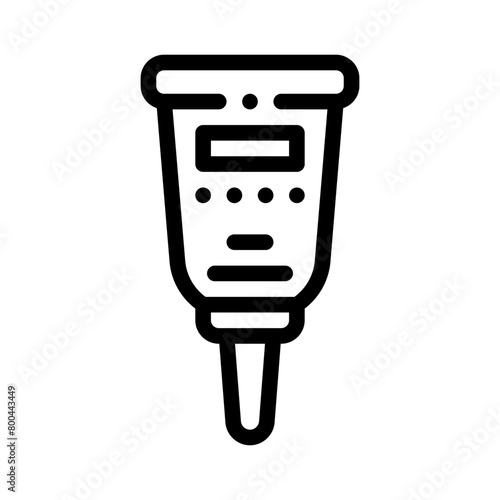 eye cream line icon