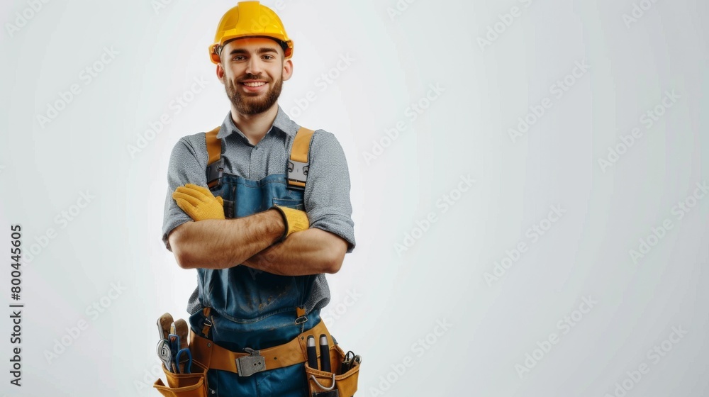 A Confident Construction Worker