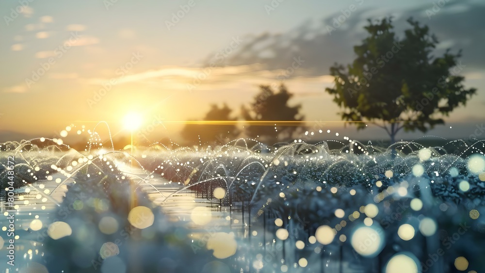 Automated Irrigation System Conserves Water In Farming Using Precise