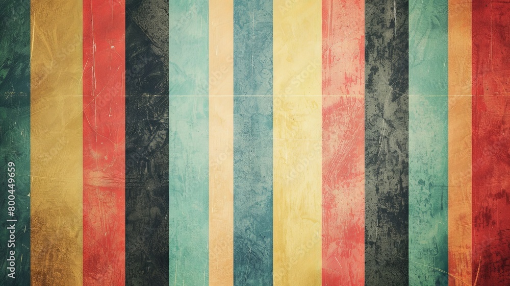 Colorful grunge background with vertical stripes in retro style Colorful grunge background with vertical stripes in retro style