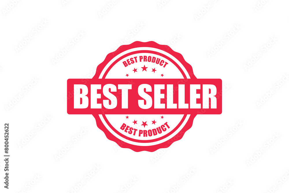 Best Seller Shopping Vector Label, price stamp