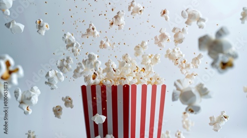 Exploding Popcorn in Motion