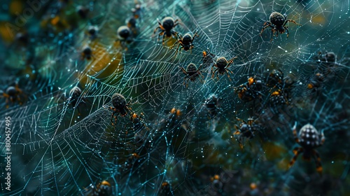The Waiting Game: Spiders in the Forest