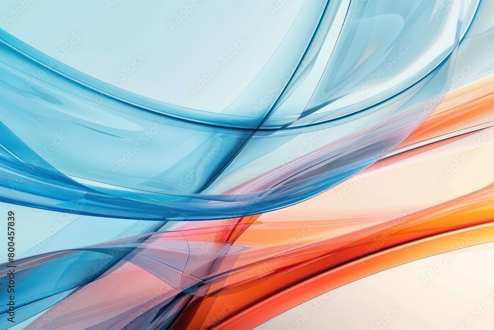 © Dekastro - abstract orange and blue illustration background © Dekastro - abstract orange and blue illustration background