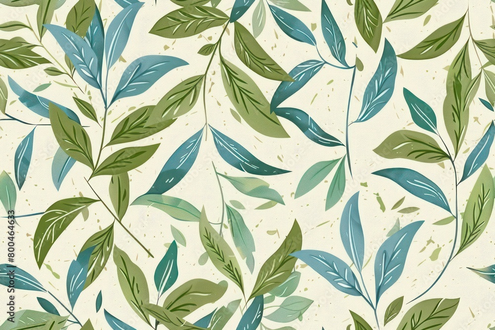 foliage seamless pattern design on a light background foliage seamless pattern design on a light background