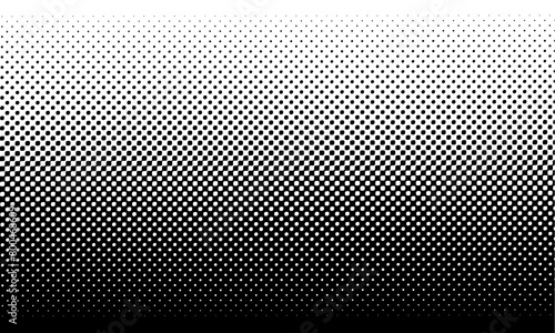Black on white background. Black and white dissolve halftone grunge effect. Vector Illustration (ID: 800468609)