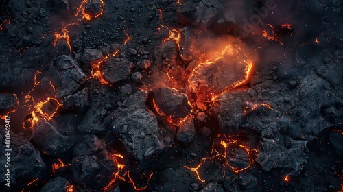 burning coal dark wallpaper background