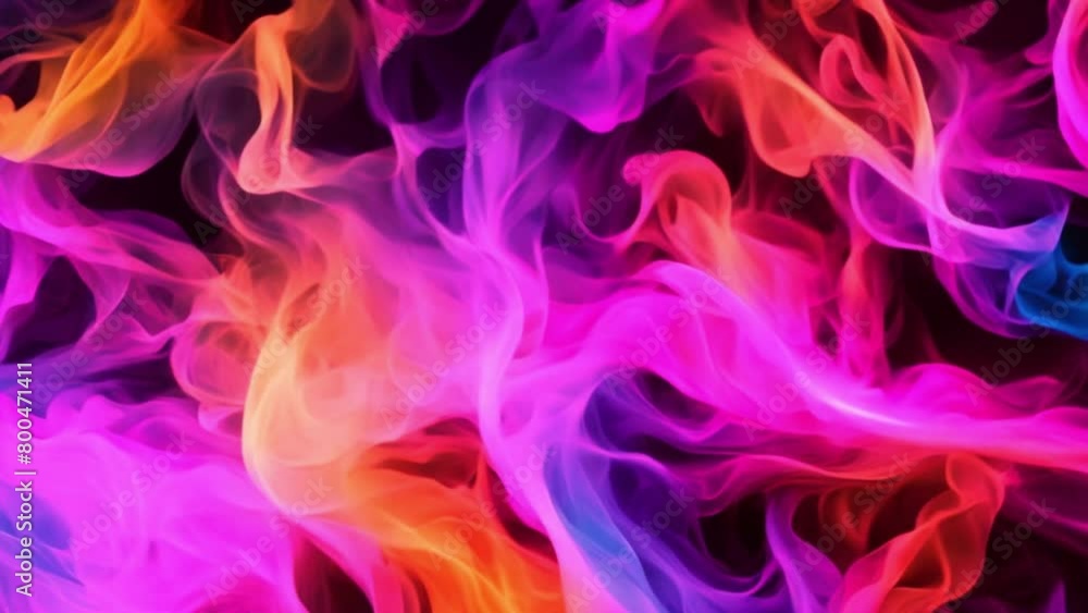 colorful smoke in abstract shapes colorful smoke in abstract shapes