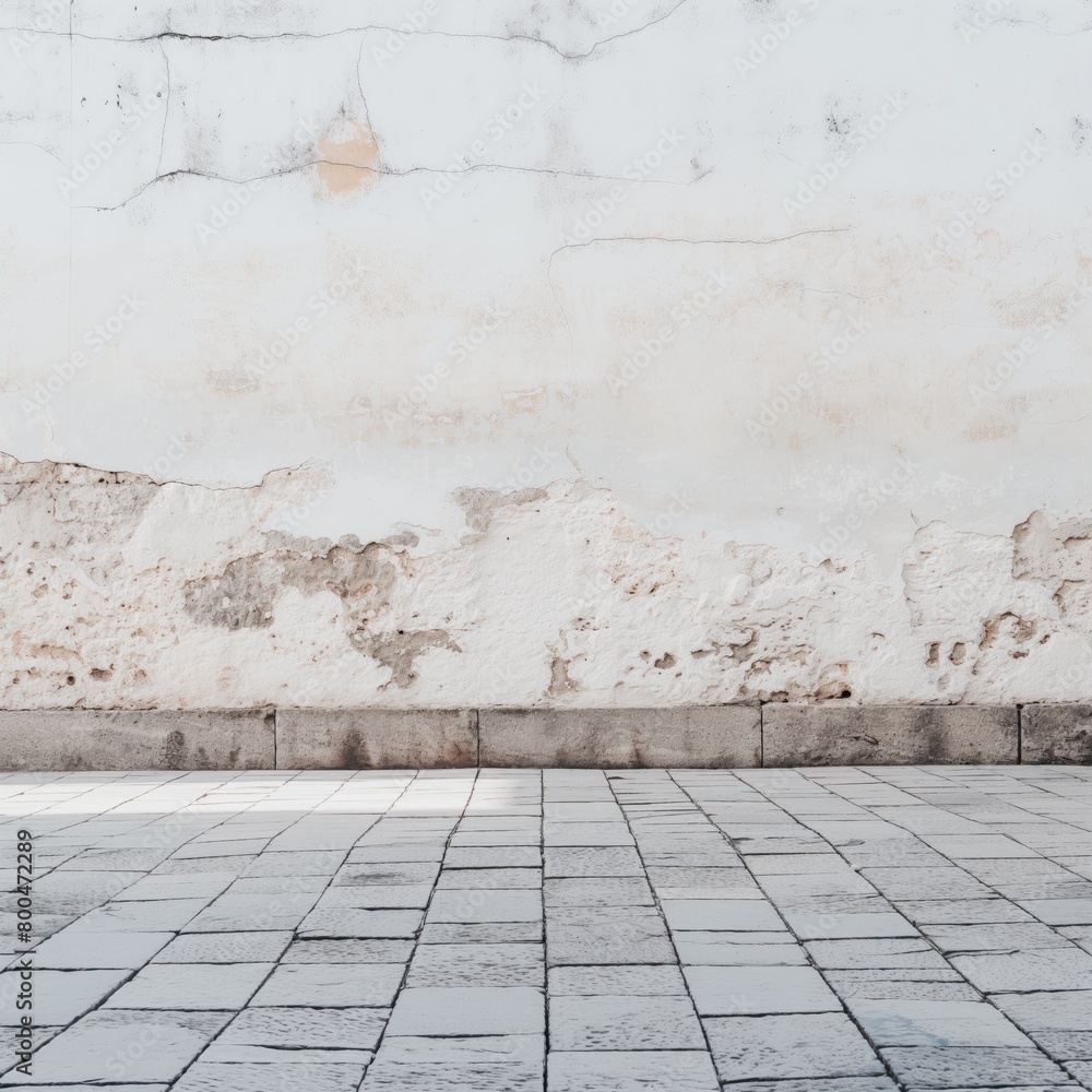 Fototapeta premium Aged wall texture on a historic building