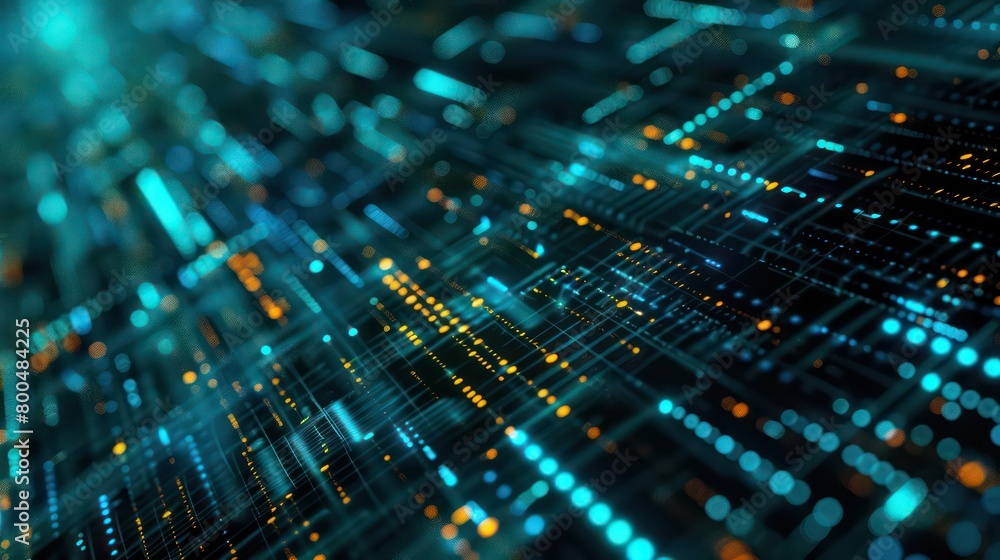 matrix abstract digital background with nice perspective and depth matrix abstract digital background with nice perspective and depth