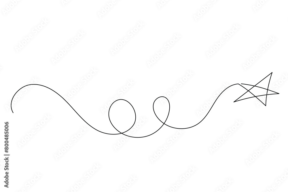 Line Art Star Illustration. Sketch Simple Line Star Isolated on White Background. Continuous Line Modern Drawing. Editable vector Thin Curve Stroke Decoration. Christmas and new Year Wish Theme Line Art Star Illustration. Sketch Simple Line Star Isolated on White Background. Continuous Line Modern Drawing. Editable vector Thin Curve Stroke Decoration. Christmas and new Year Wish Theme