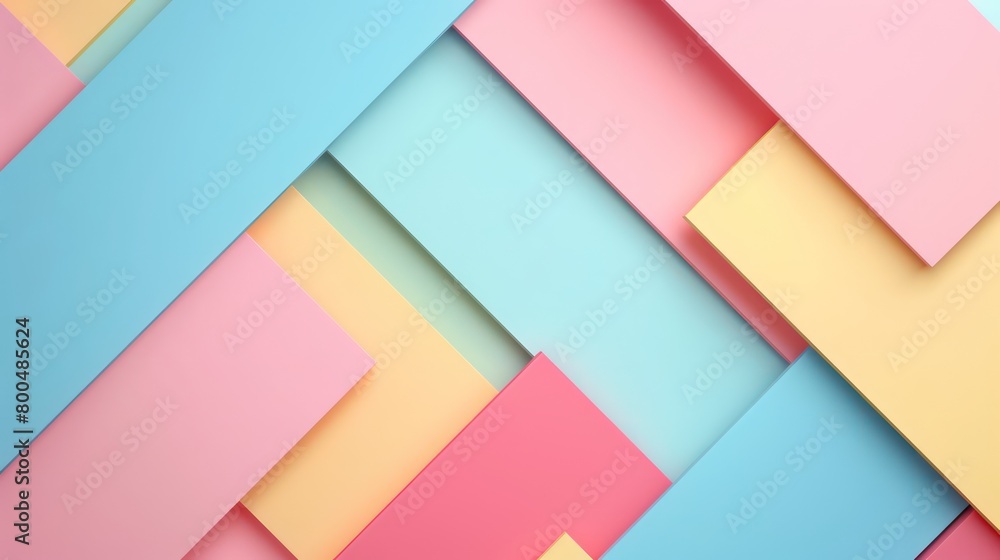 abstract geometric illustration background with simple untangled composition and funny pastel colors abstract geometric illustration background with simple untangled composition and funny pastel colors
