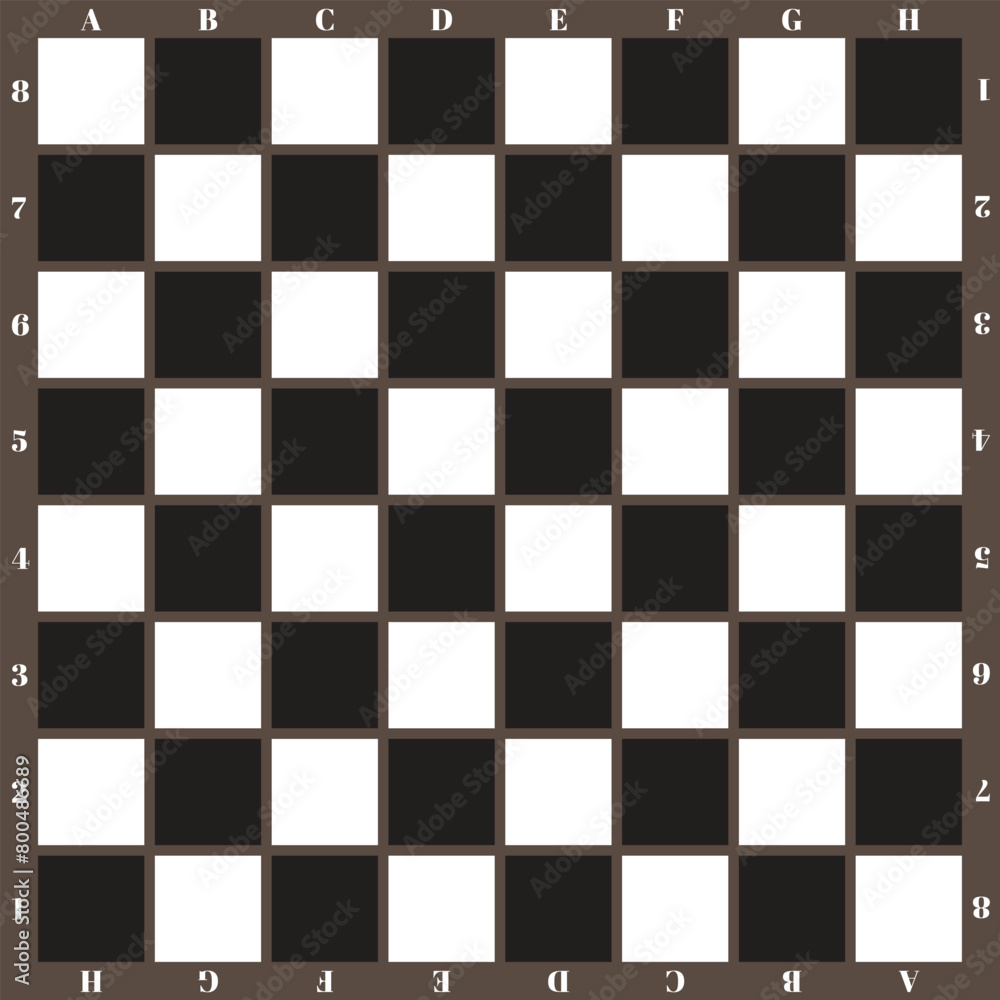 Vector modern chess board background design. Black and white chess board background design in flat style Vector modern chess board background design. Black and white chess board background design in flat style