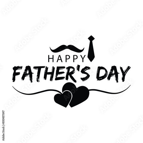 Happy Father's Day, Happy Father's Day Appreciation Vector Text, Father's Day Background, Father's Day Banner, Dad Appreciation, Banner Background for Posters, Flyers, Marketing