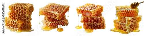 honey dripping, honeycomb, dessert gourmet agriculture cell pollen