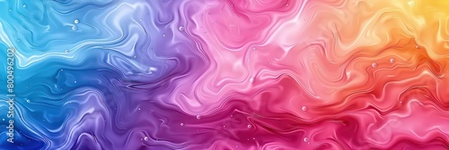 colorful fluid artistic texture banner
