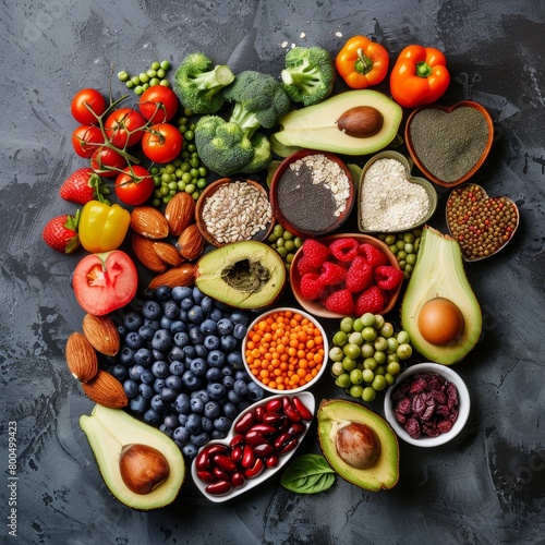 A Heartfelt Abundance: Fruits and Vegetables