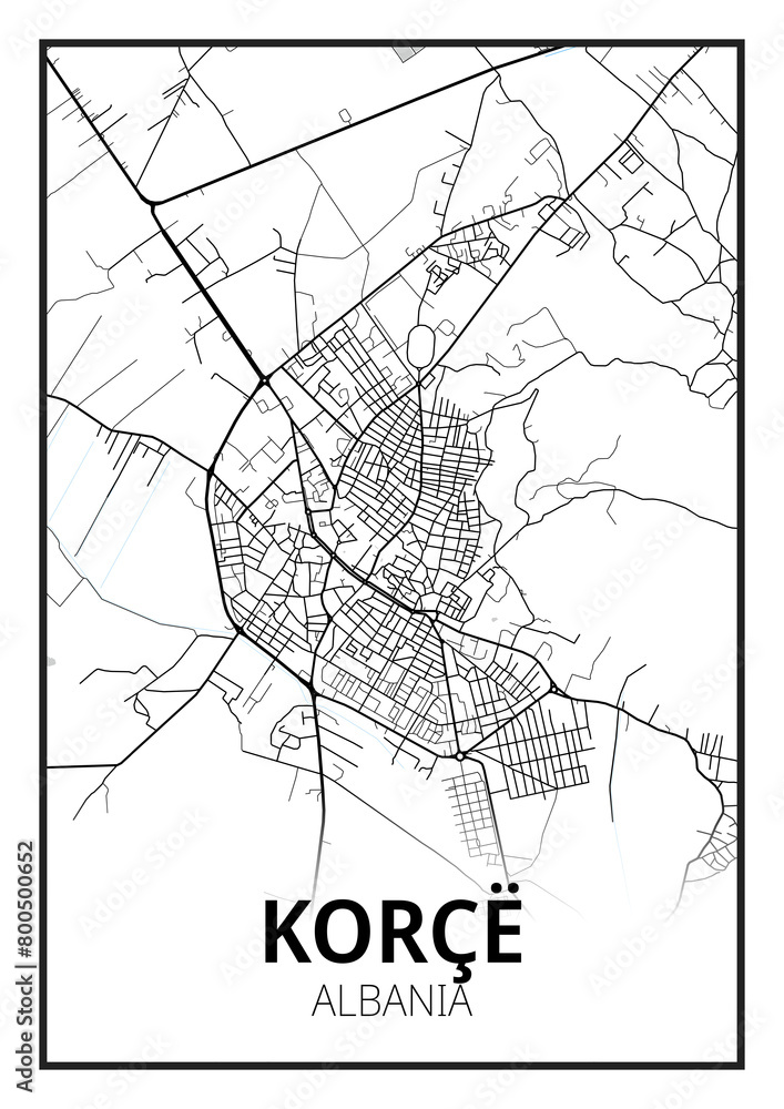 Obraz premium Korça, Albanie